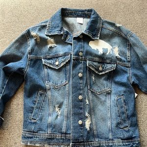 Custom buffalo bills Jean jacket